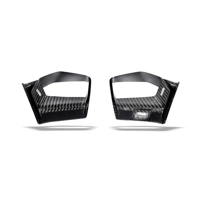BMW X4M F98 LCI Carbon Fiber Front Bumper Vents