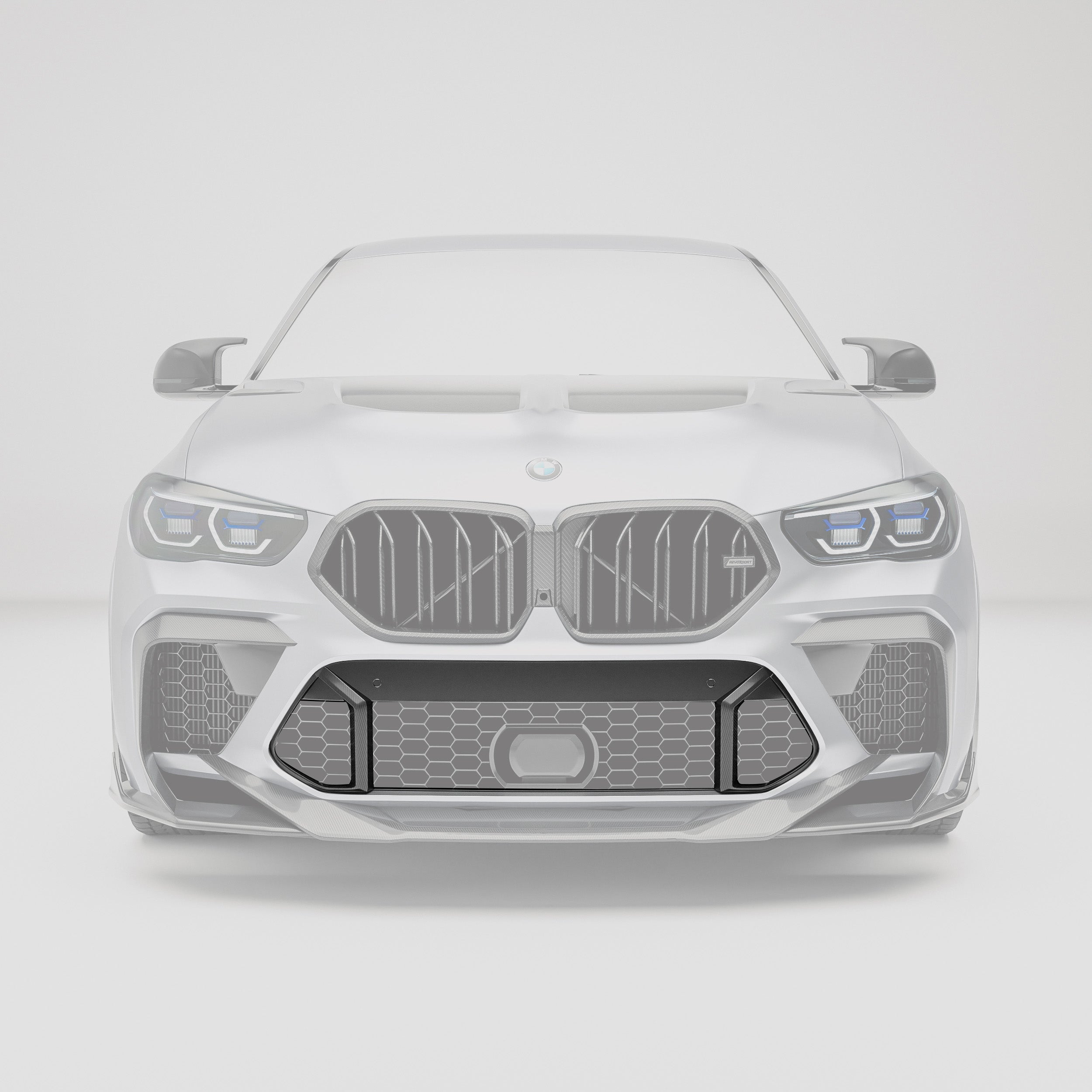 BMW X6M F96 PRE LCI Carbon Fiber Air Intake Trim