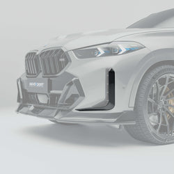 BMW X6 G06 Carbon Fiber Air Vents with Partial High-Gloss Finish
