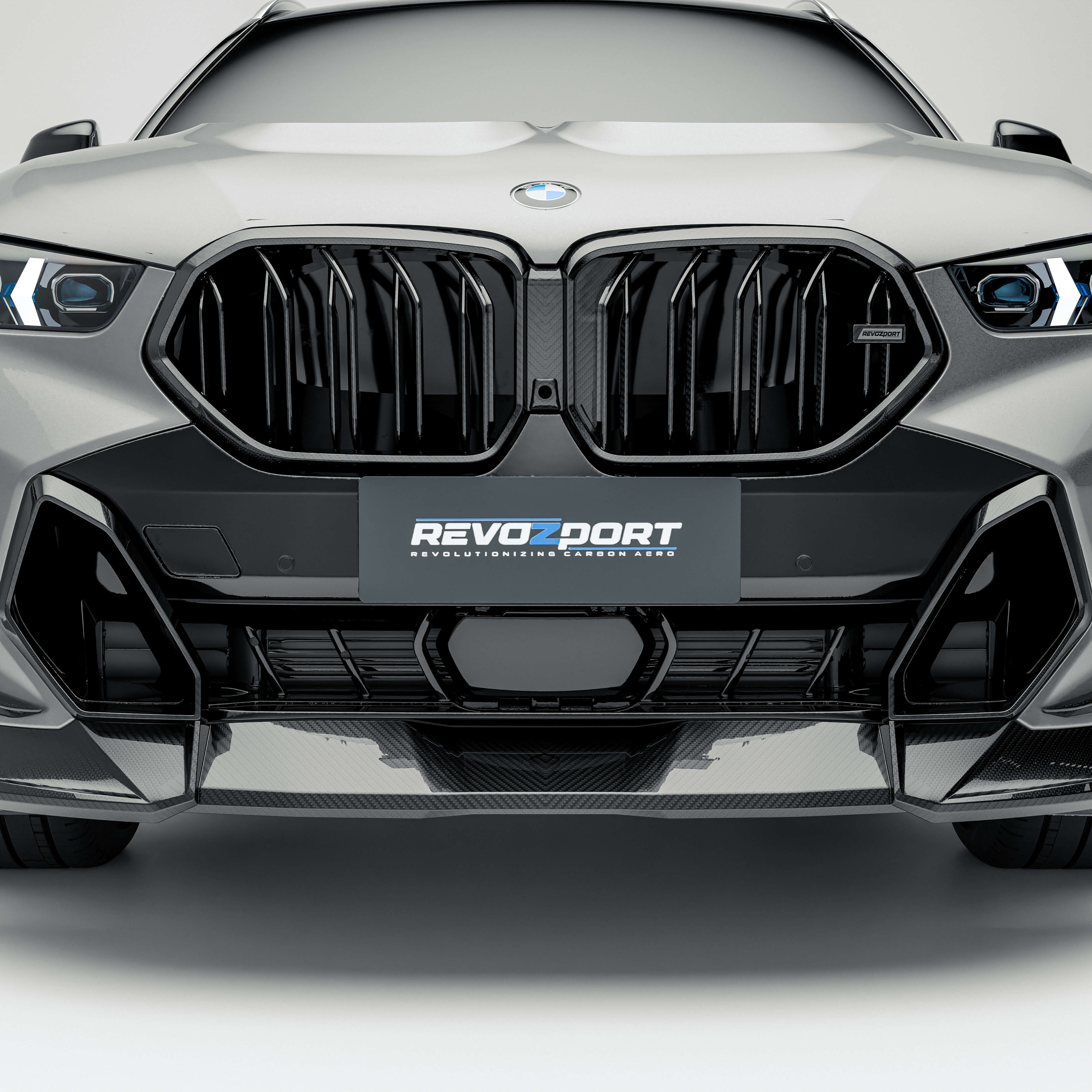 bmw-x6-g06:-close-up-of-the-carbon-fiber-grille