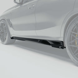 BMW X6 G06 LCI Carbon Fiber Side Skirts