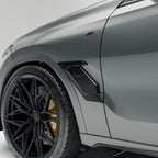 bmw-x6-g06-lci-carbon-fiber-fender-vents:-partial-side-rendering