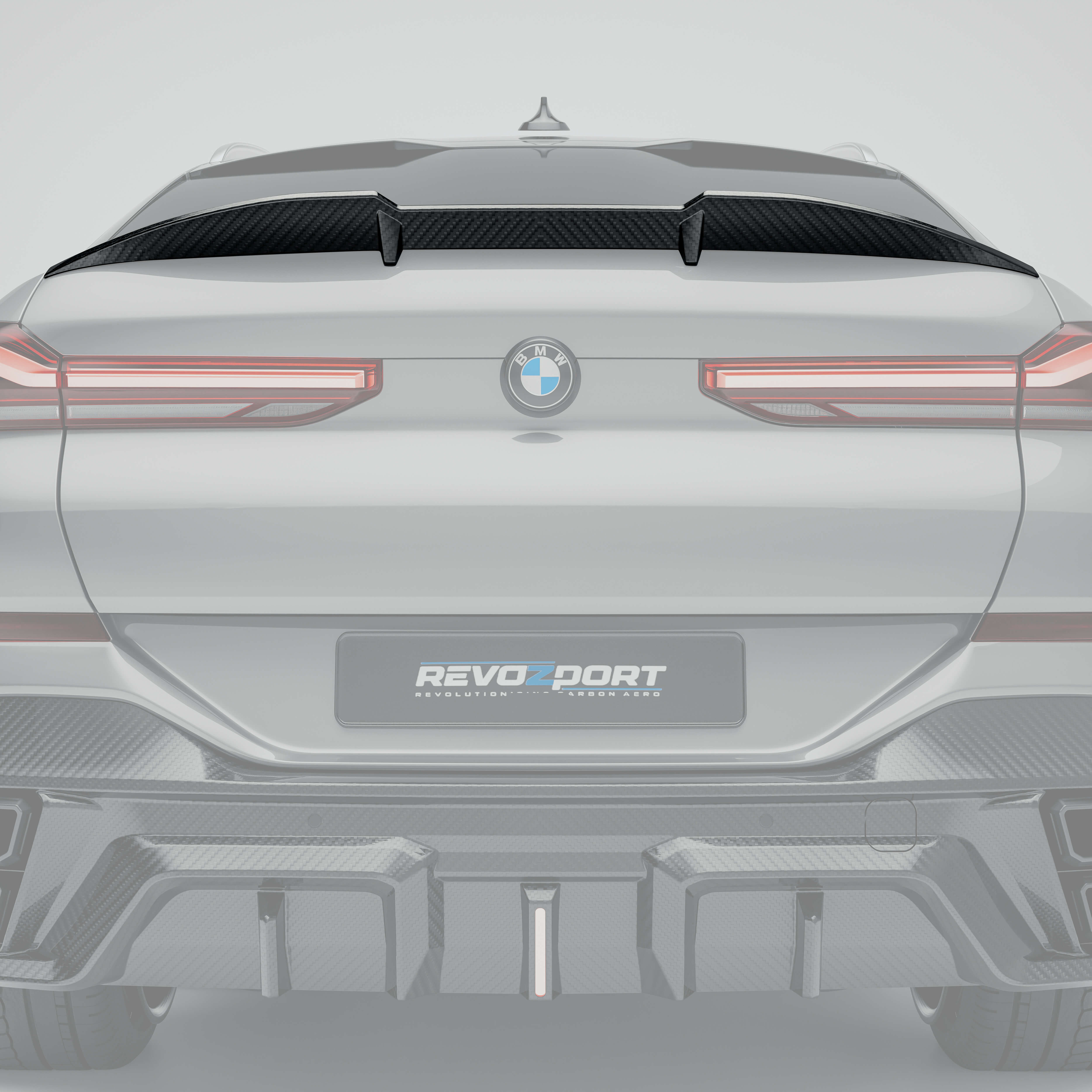 コタロウBMWN2 BMW X6 G06 Pre-LCI Carbon Rear Spoiler – Revozport