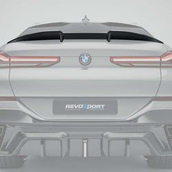 BMW X6 G06 LCI carbon fiber rear spoiler