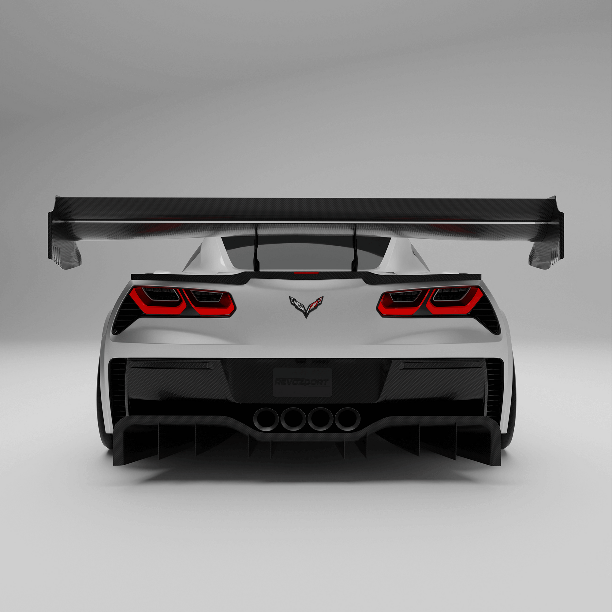 Corvette C7 Carbon Fiber Rear Wing