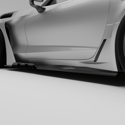 C7 Corvette Side Skirts - Revozport