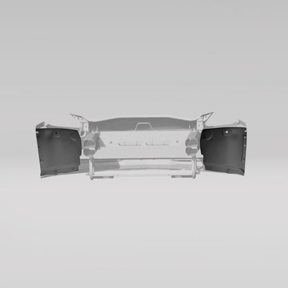 C7 Corvette Front Inner Fender Liners Renderings -Revozpor