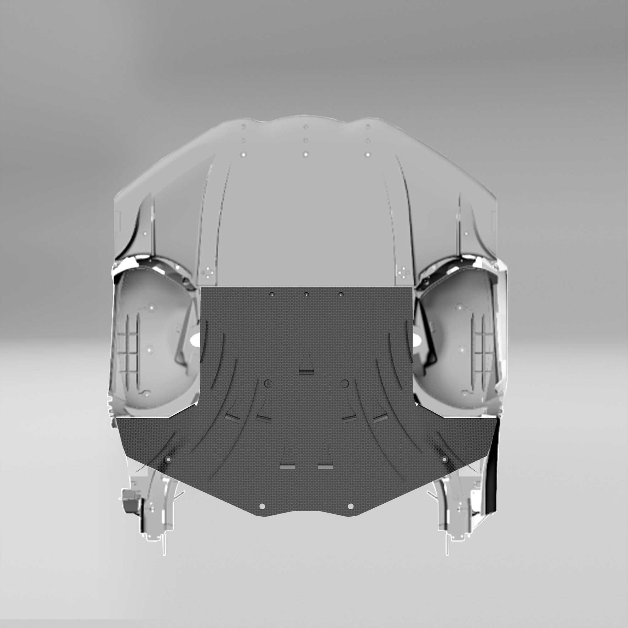 Corvette C7 Carbon Fiber Mid-Splitter