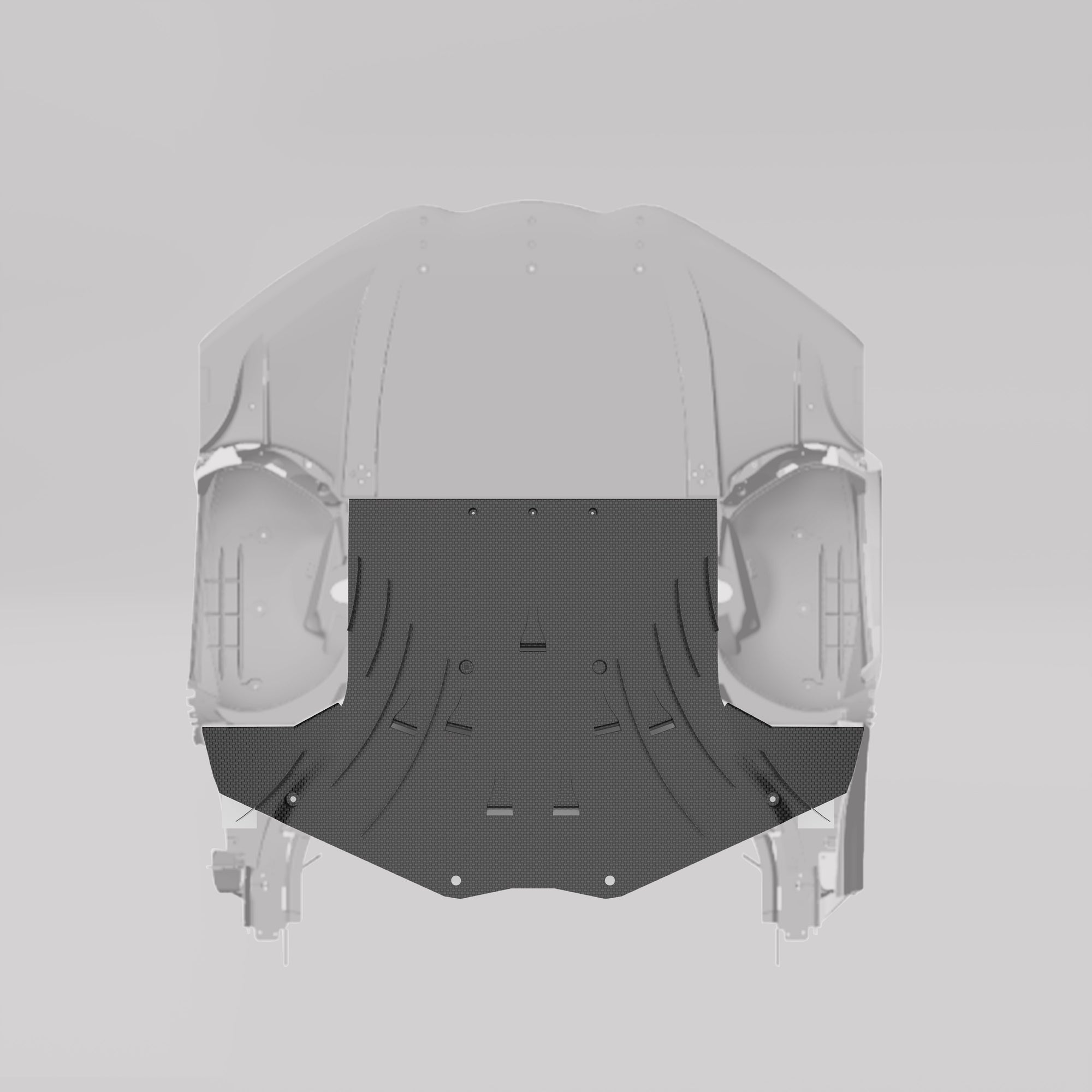 Corvette C7 Carbon Fiber Mid-Splitter