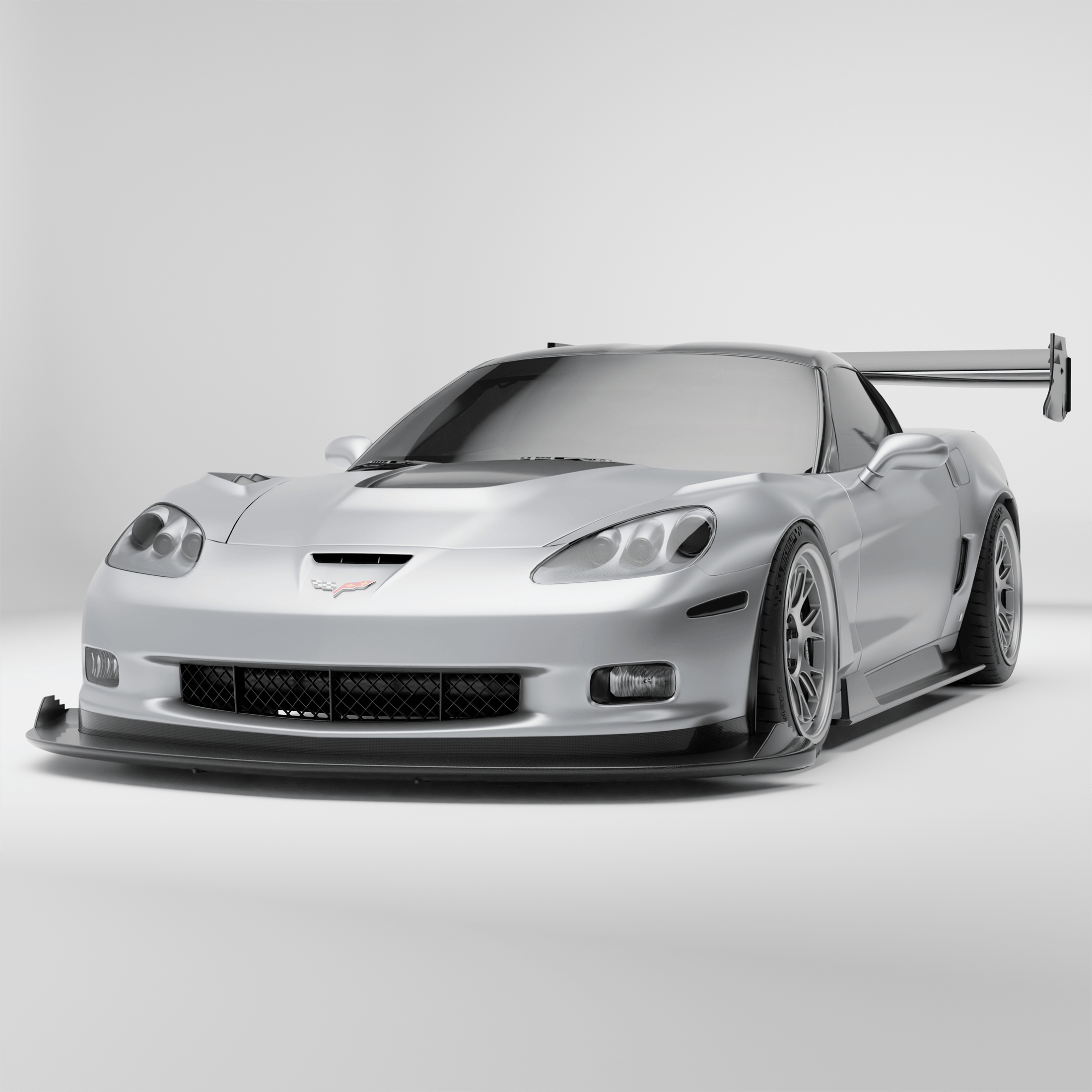 corvette-c6-carbon-fiber-splitter-&-air-dam