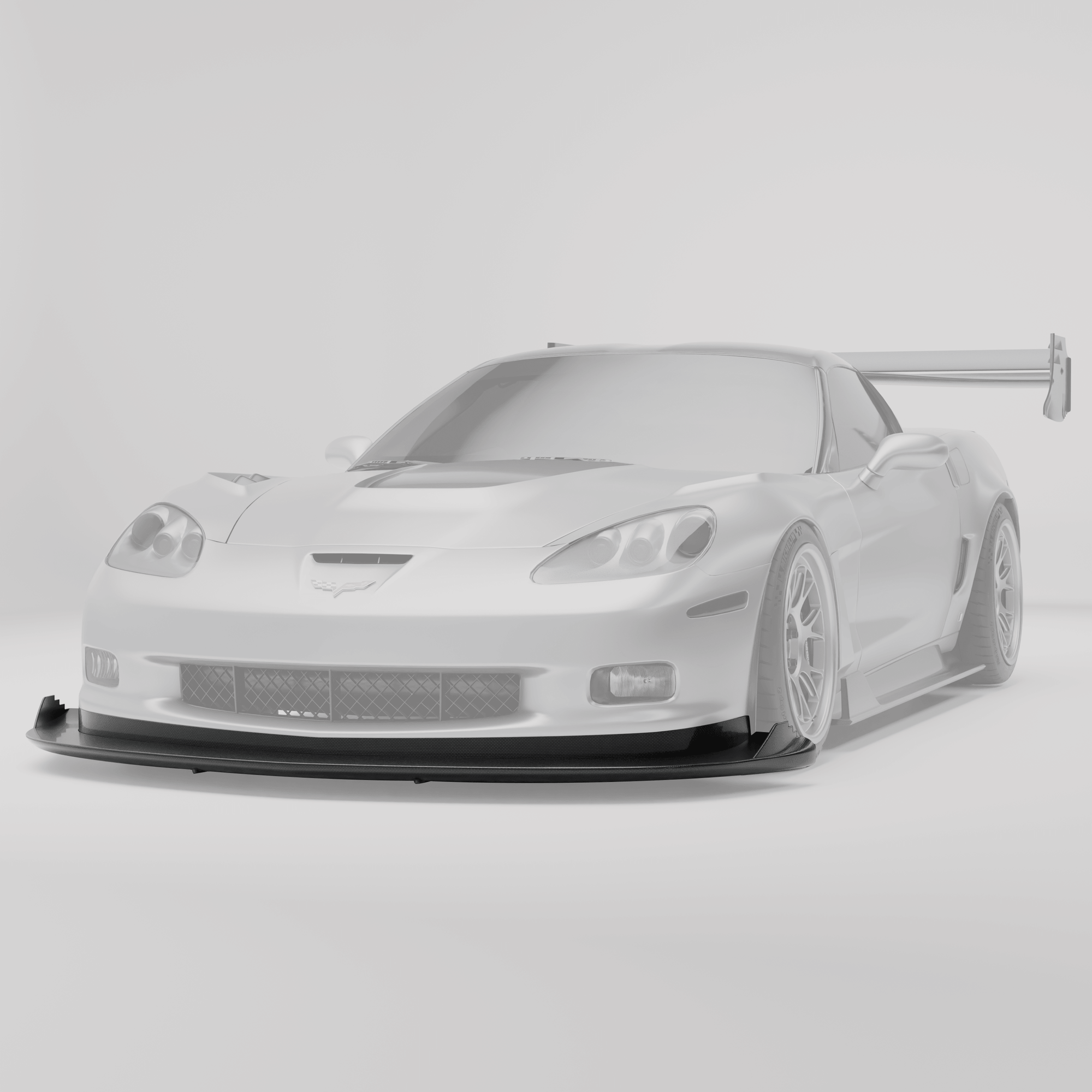 Corvette C6 Carbon Fiber Splitter & Air Dam