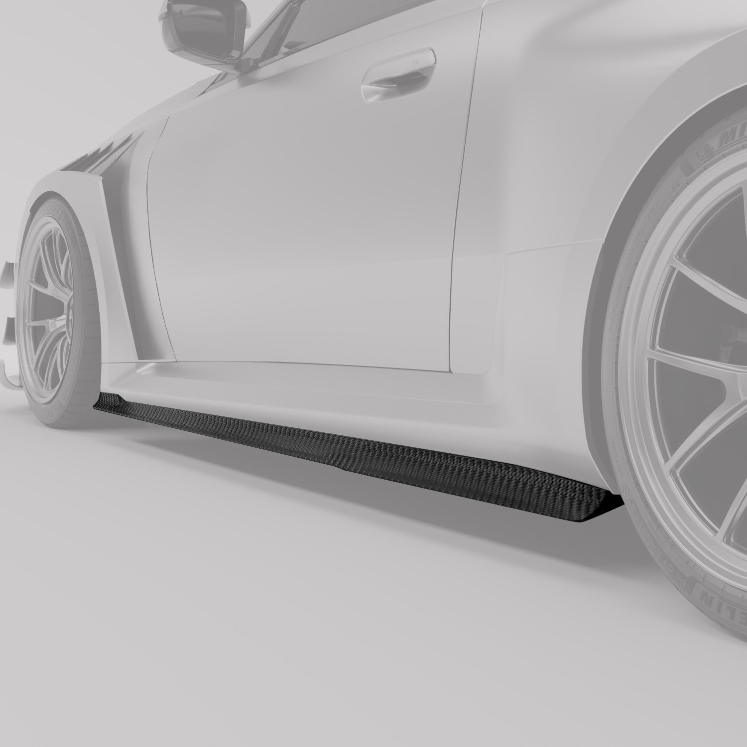 BMW M2 G87 Carbon Fiber Aero Side Skirts – Revozport