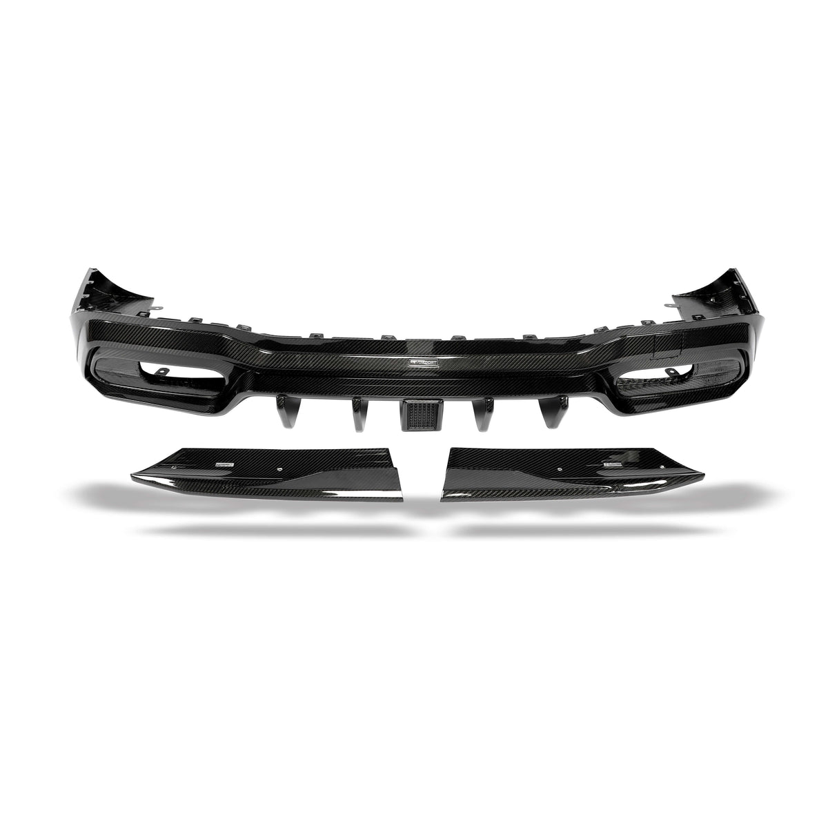 mercedes-amg-gt-63-s-x290-carbon-fiber-rear-diffuser-shown-from-a-front-three-quarter-angle