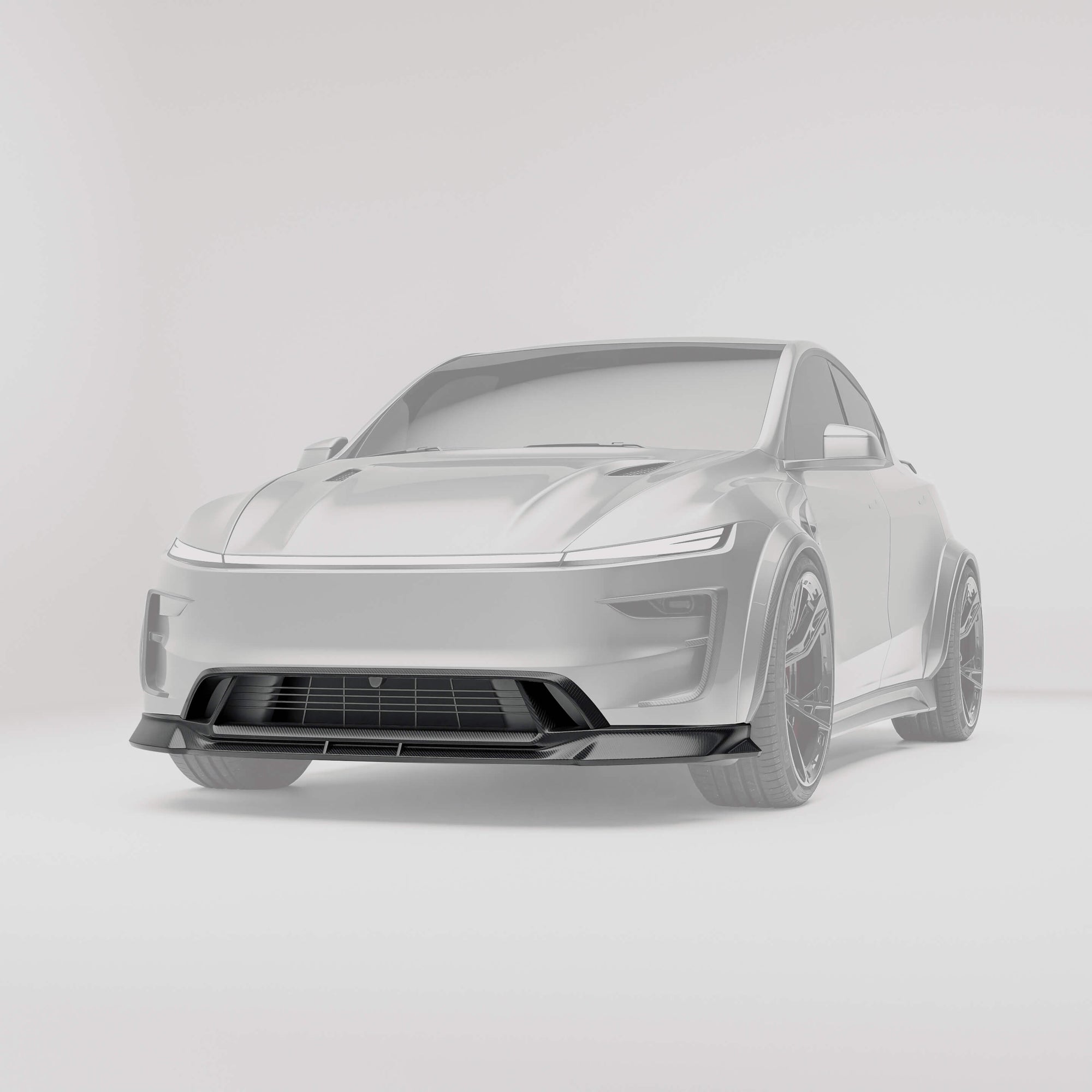 Tesla Model Y Premium (Juniper) Carbon Fiber Front Lip