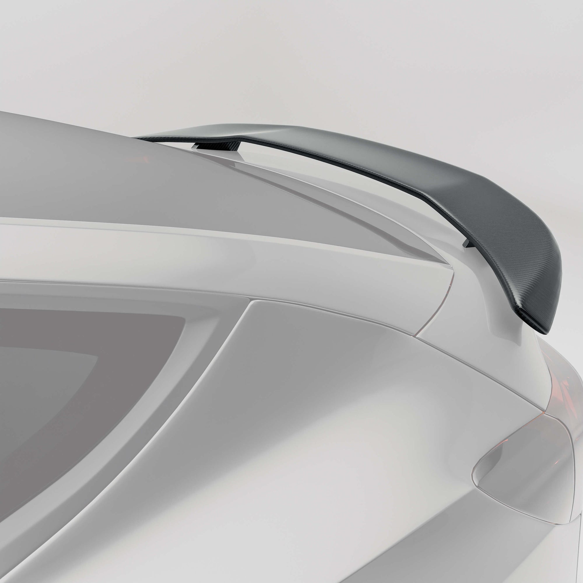 Tesla Model Y Facelift Carbon Fiber Rear Spoiler