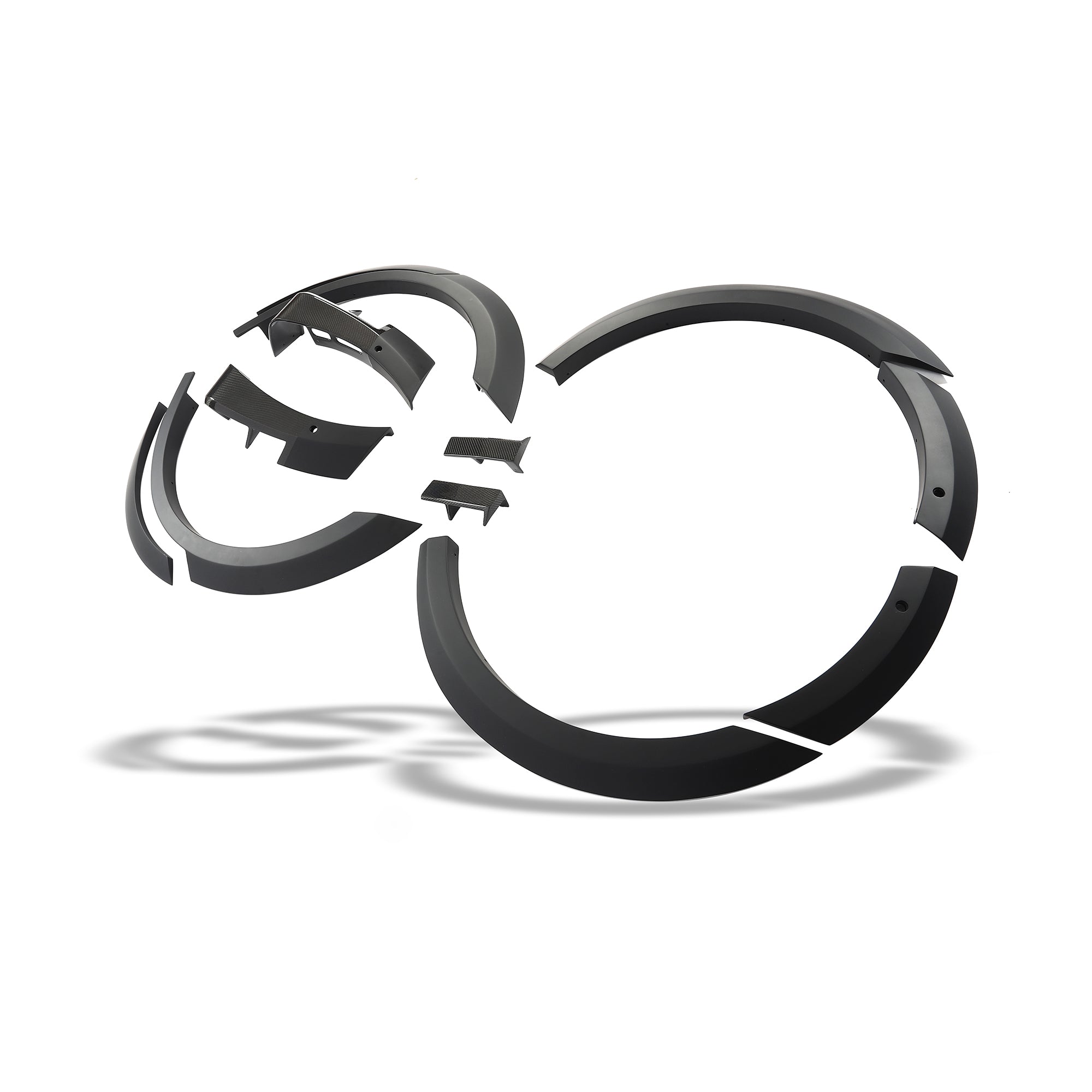 Tesla Model Y 2021-2024 Carbon Fiber Wheel Arch Cover Trims