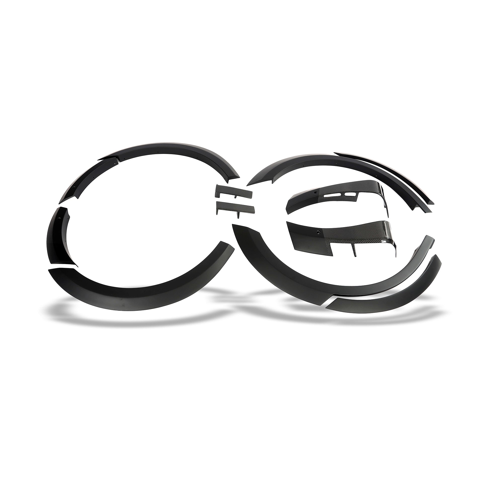 Tesla Model Y 2021-2024 Carbon Fiber Wheel Arch Cover Trims