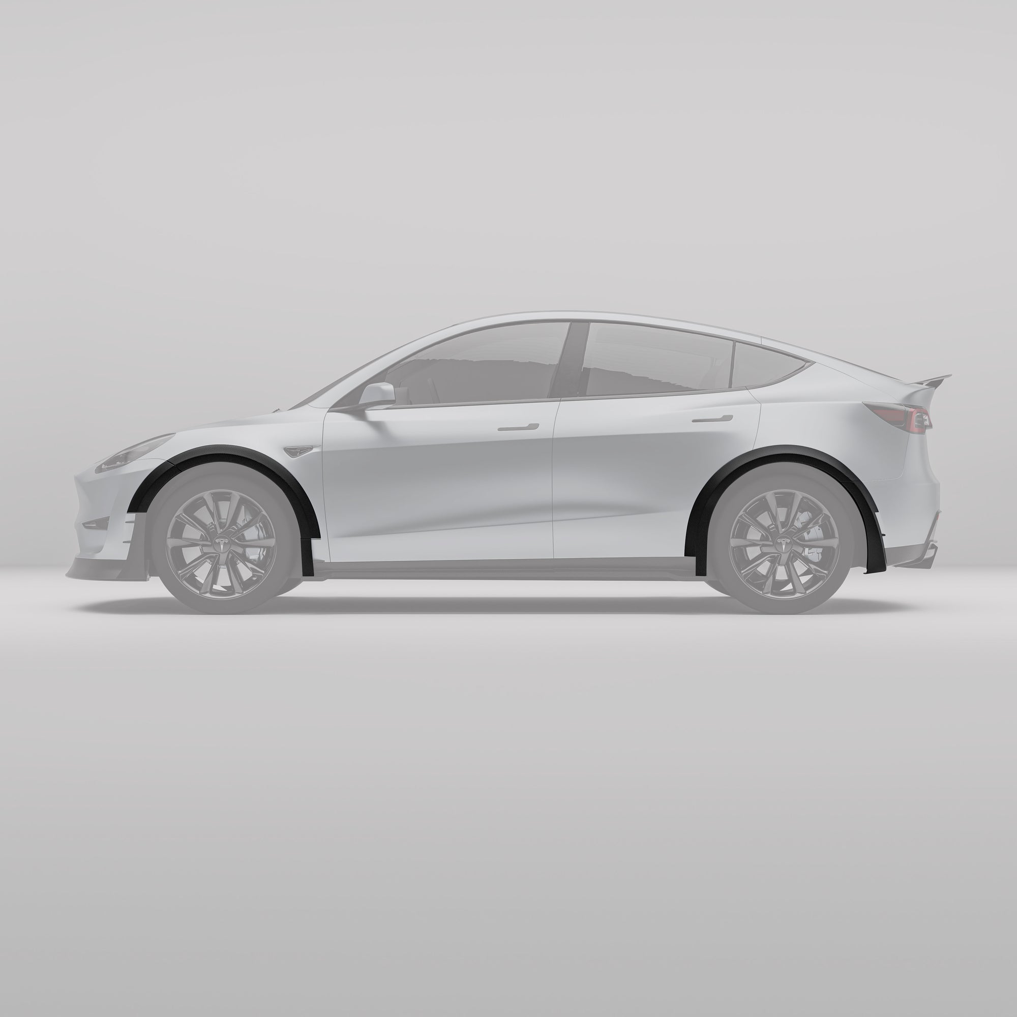 Tesla Model Y 2021-2024 Carbon Fiber Wheel Arch Cover Trims