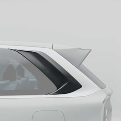 ZEEKR 9X Carbon Fiber Rear-Window / C-Pillar Trim Panels — VELOIRE by RevoZport with high-gloss finish
