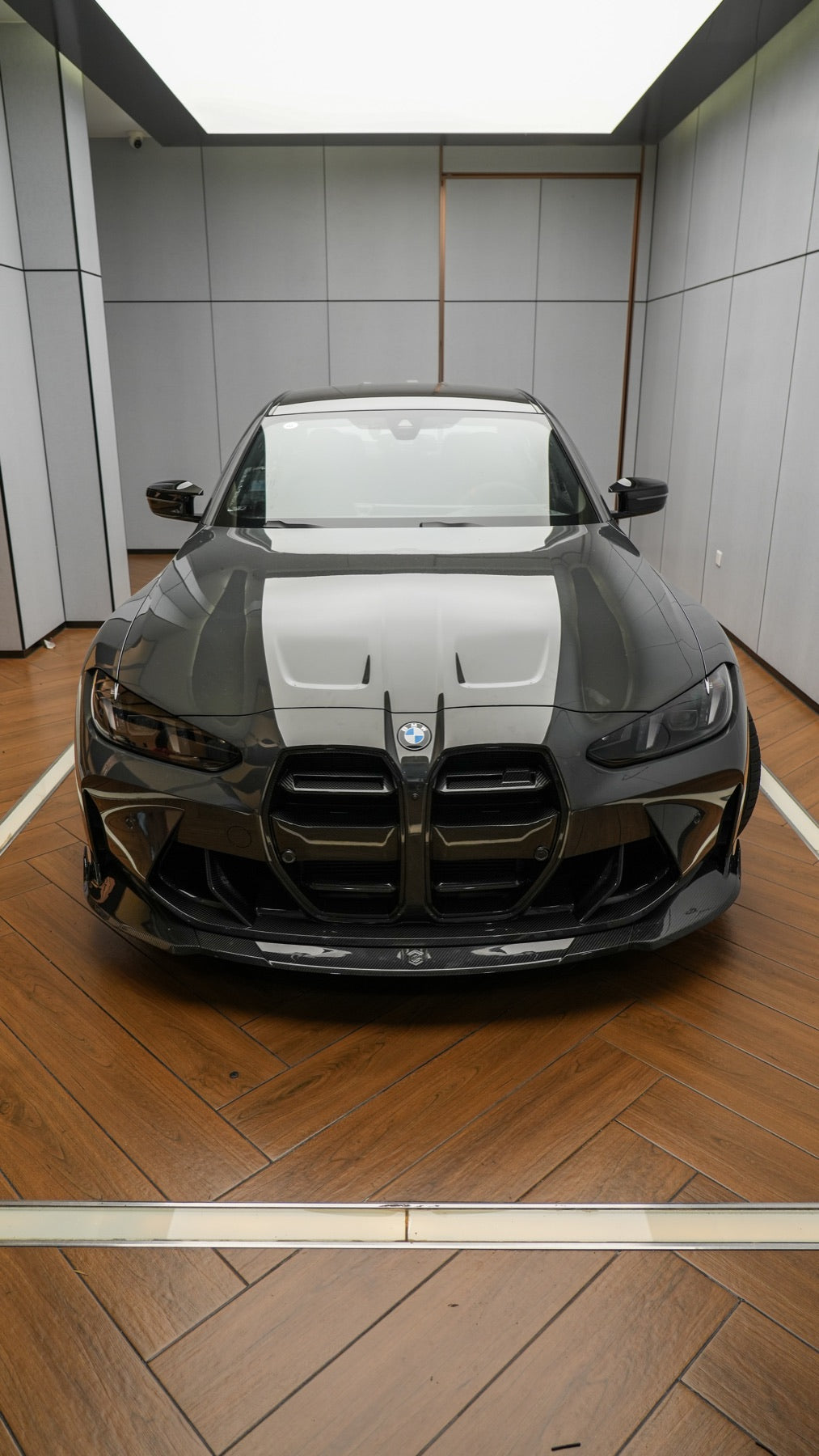 BMW M3 G80 Street Program official BMW dealer front lip grille without ACC