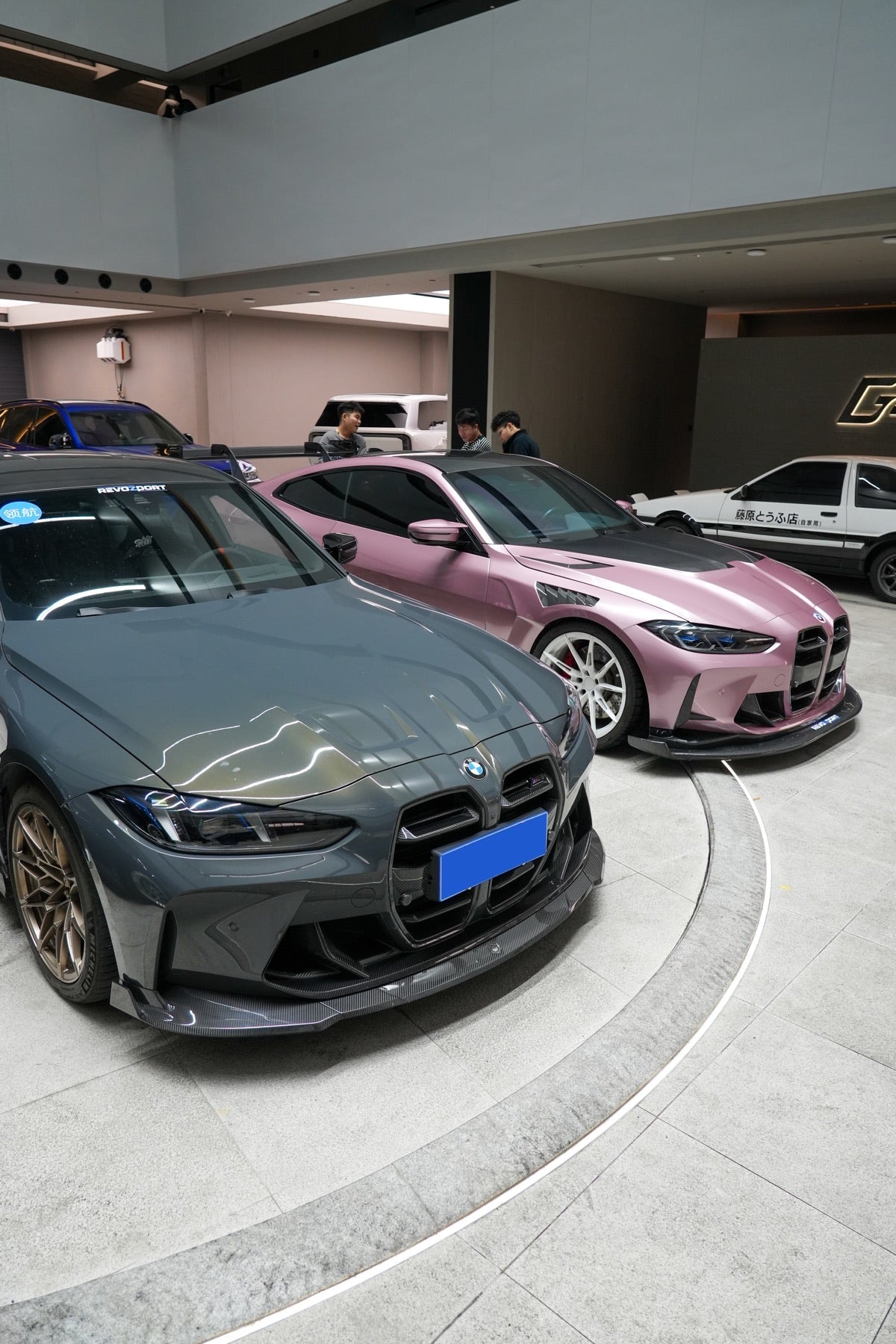BMW M3 G80 Street Program official BMW dealer showroom front lip