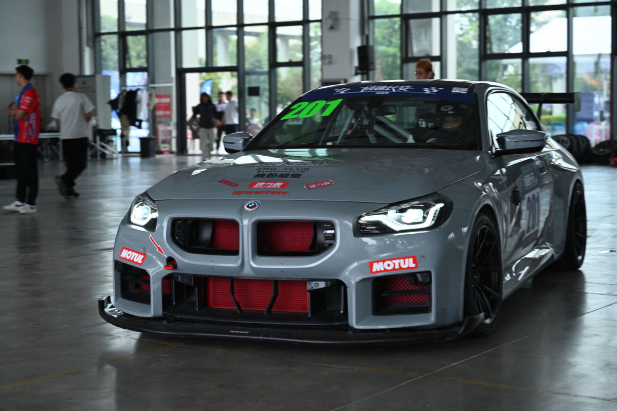 CN HQ BMW M2 G87 — Silver Race Build