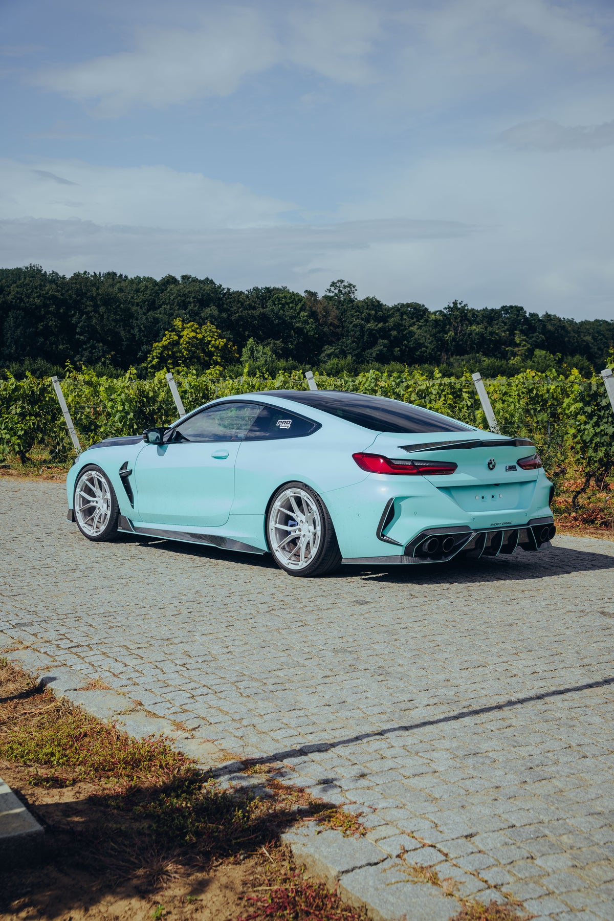 EU BMW M8 F92 — Turquoise Street Build