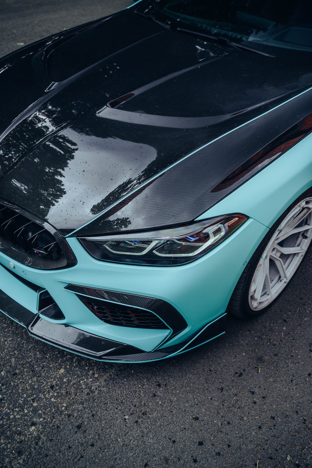 EU BMW M8 F92 — Turquoise Street Build