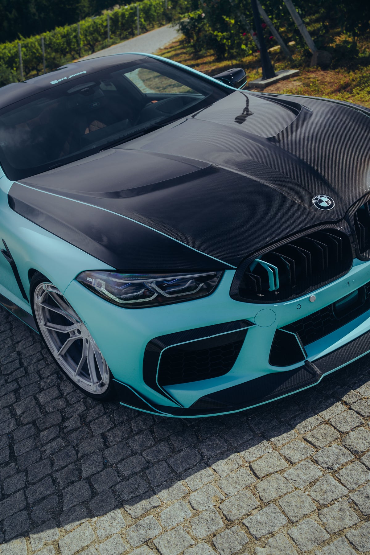 EU BMW M8 F92 — Turquoise Street Build
