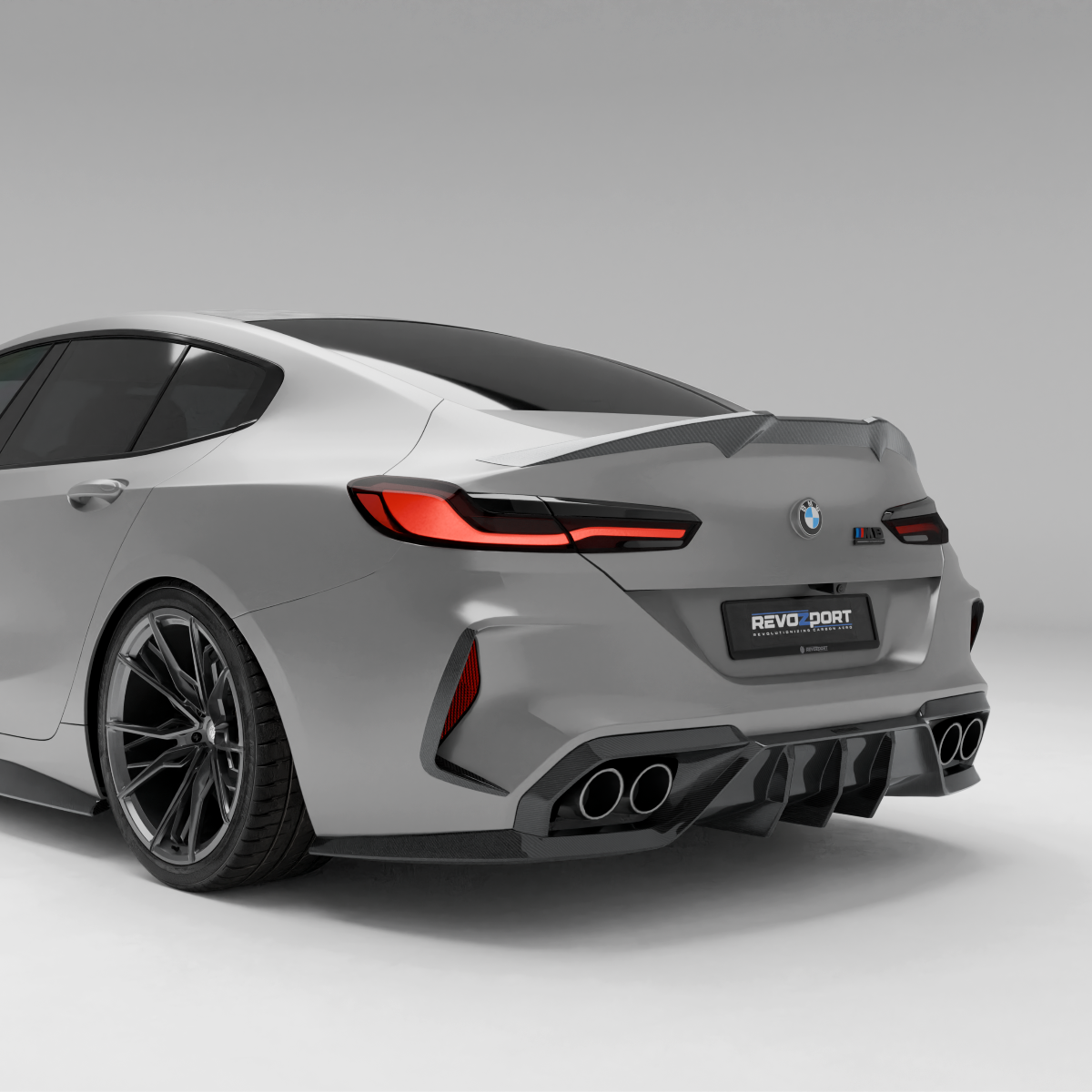 BMW M8 F93 Carbon Fiber Rear Diffuser