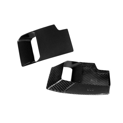 BMW M2 G87 Carbon Fiber Aero Front Bumper Block-Off Plates