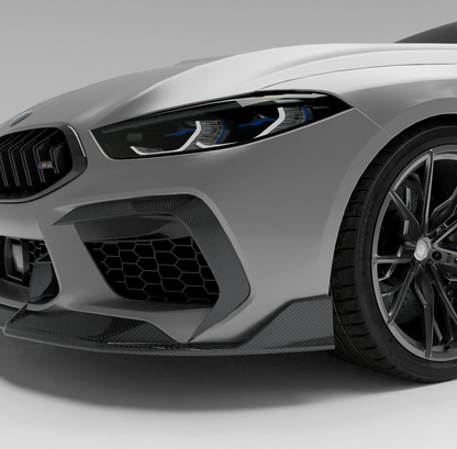 BMW M8 F93 Carbon Fiber Front Bumper Canards