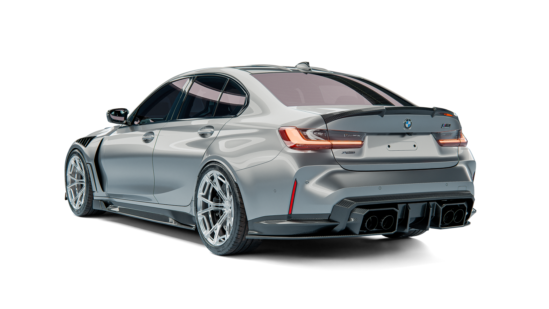 BMW M3 G80 Sedan Body Kit | RevoZport Carbon Street Program