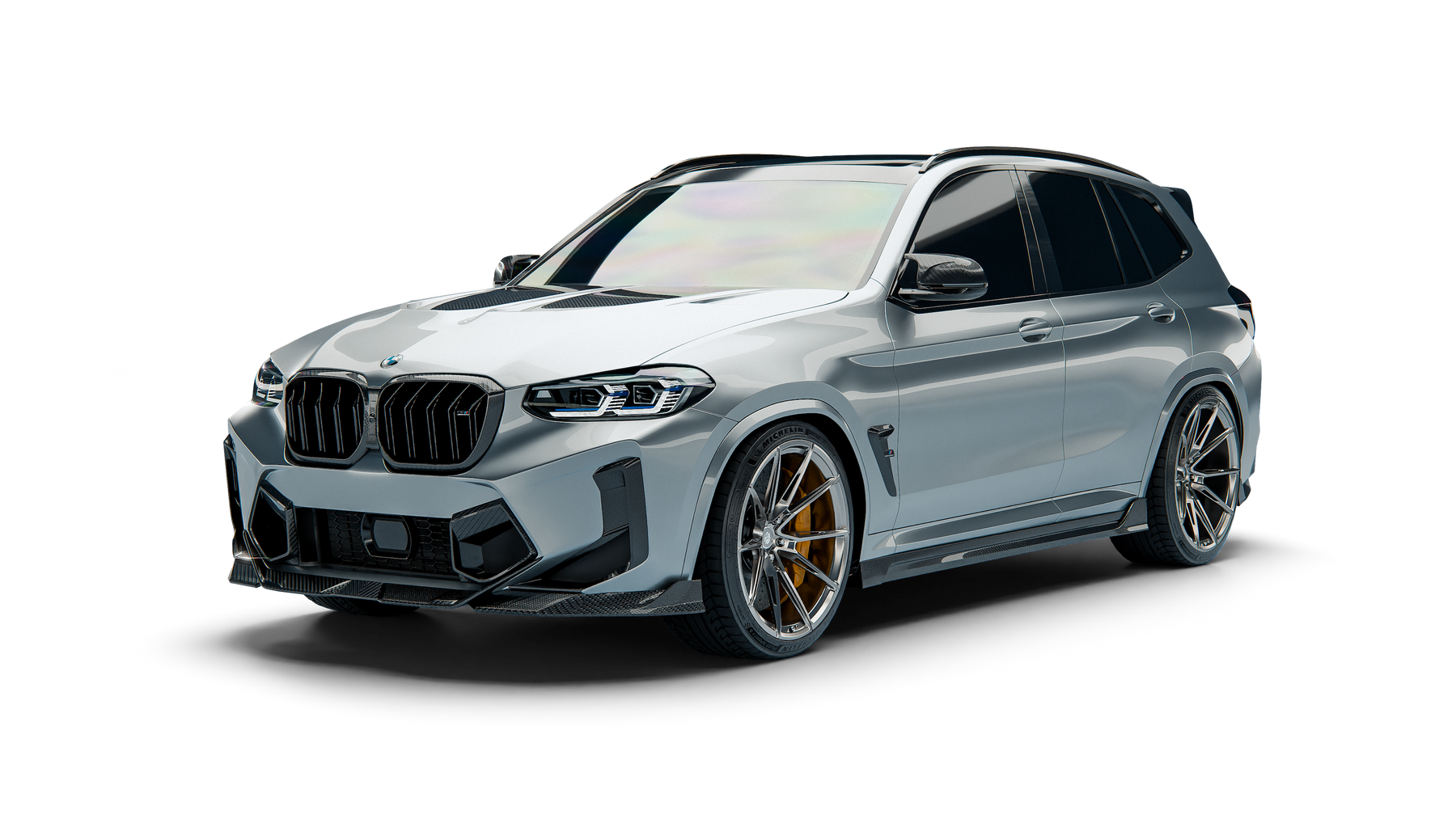 BMW X3M F97 LCI RevoZport Street Program front three-quarter view