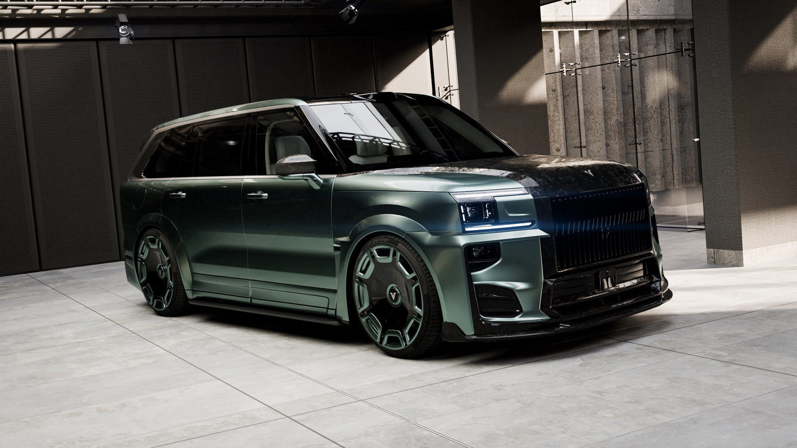 VELOIRE 9X 前侧视图。