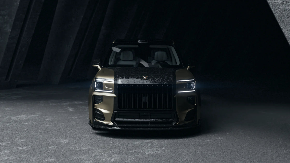 VELOIRE 9X complete transformation for the ZEEKR 9X in a front three-quarter view.