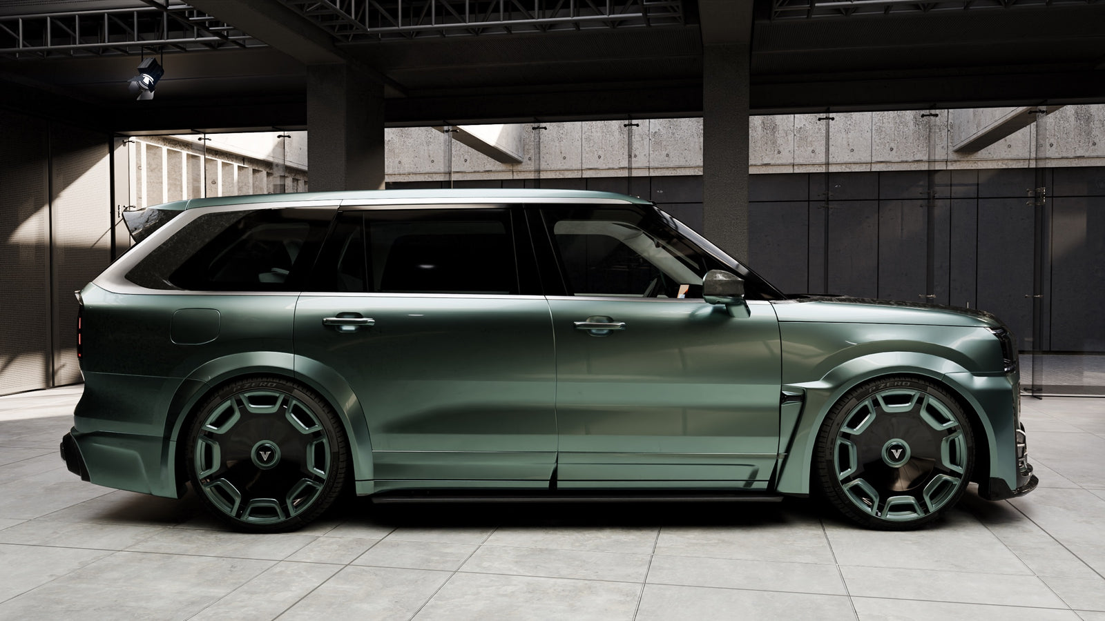 VELOIRE 9X 完整侧面视图。