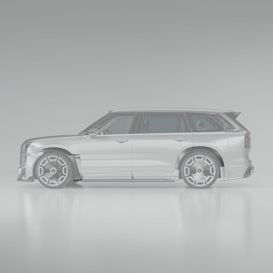 Wheel arch cover trims for ZEEKR 9X