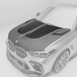 BMW X6M F96 PRE LCI Carbon Fiber Hood